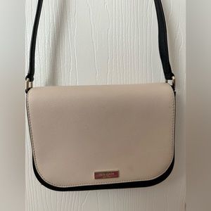 Kate Spade Laurel Way Crossbody Bag Black and White